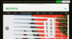 Desktop Screenshot of eltropol.pl