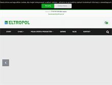 Tablet Screenshot of eltropol.pl